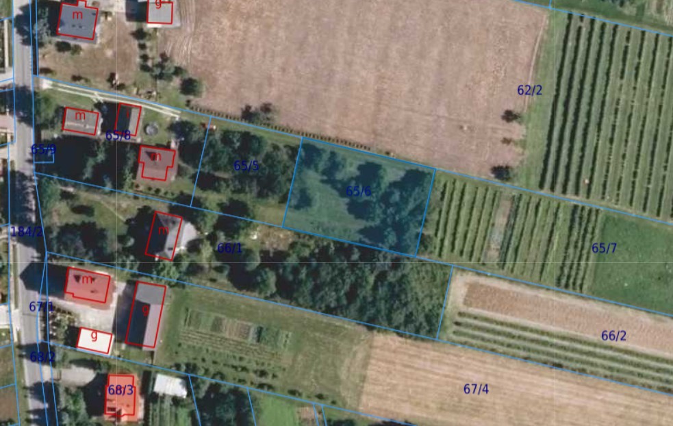 Działka| Grębynice dz 65/6 | 0,1188 ha